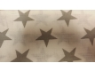Dětská látková plena s potiskem 70 x 70 cm - šedé hvězdy - český výrobek