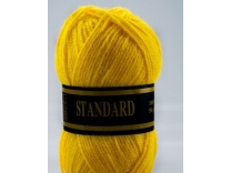 Pletací příze Standard tmavě žlutá  - 318 - 50g