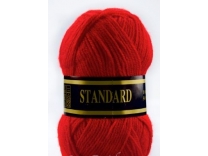 Pletací příze Standard červená - 165 - 50g