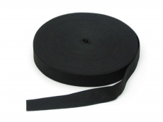 Prádlová guma černá - 20mm - 25m