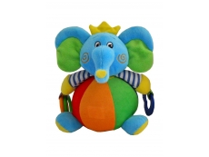 Dětská plyšová edukační hračka - Slon