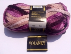 Pletací příze Volánky 761 - 100g