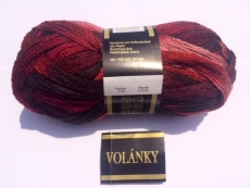 Pletací příze Volánky 713 - 100g