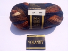 Pletací příze Volánky 714 - 100g