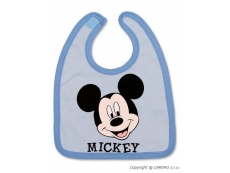 Bryndáček na suchý zip velký - Disney - Modrý