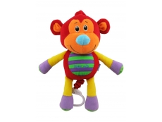 Dětská plyšová hračka s hracím strojkem - opice