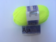 Pletací příze AJA 962 - 50g  svítivě žlutá