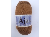 Pletací příze AJA - 10x50g středně hnědá