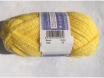 AKCE - Pletací příze AJA - 50g žlutá (skladem poslední 2klubka)