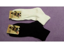 Ponožky Gapo froté chodidlo - středně vysoké - bílá