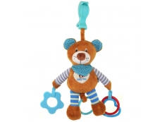 Plyšová hračka s vibrací - medvídek modrý