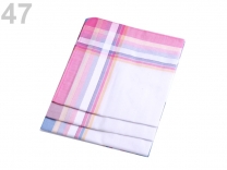 Kapesník dámský 6ks - český výrobek (proužek nebo kytičky)