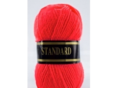 Pletací příze Standard jasná červená - 814 - 50g
