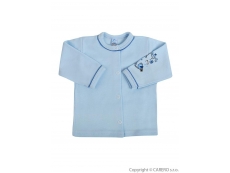 Kojenecký kabátek Benjamin modrý - 68 (4-6m)