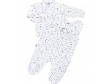 Kojenecká souprava New Baby Magic Star šedá - 50