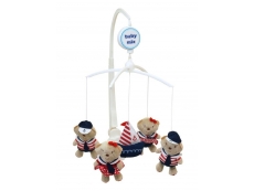 Kolotoč nad postýlku Baby Mix Medvídci Námořníci