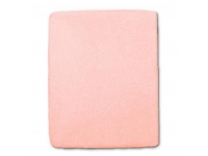 Nepromokavé prostěradlo 120x60 - Růžová (90% bavlna, 10% polyester)