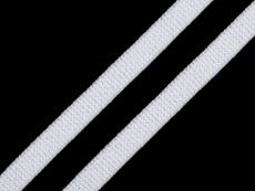 Prádlová guma na roušky bílá - 0,6cm - 1m