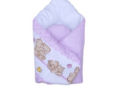 Zavinovačka - 77x77cm - Bára růžová