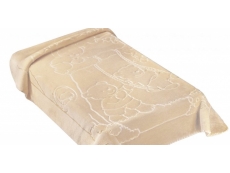 AKCE - Španělská dětská deka - 110 x 80cm - béžová