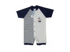 Overálek s krátkým rukávem - vel. 68 medvídek námořník