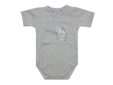 Kojenecké body propínací s krátkým rukávem - vel. 74