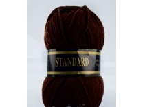 Pletací příze Standard čokoládová - 898 - 50g (skladem poslední 3 klubka)