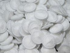 AKCE - Nitěný knoflík k povlečení vel. 28 - 1ks - průměr 17,8mm