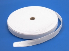 Prádlová guma bílá - 30mm - 1m