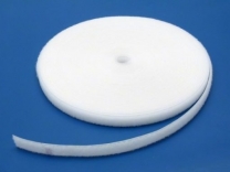 SLEVA - Suchý zip bílý  20mm - 1m