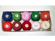 AKCE - Vyšívací příze Perlovka - středně béžová (skladem poslední 4 klubka)