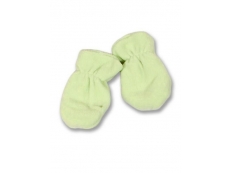 Fleecové rukavičky dvojité - Zelená - 6-12 měs.