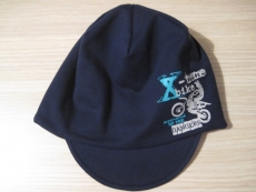 Dětská čepice s kšiltem - vel. XL 98 - modrá