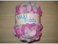 Maxi Teddy - růžovošedá - 200g - 1ks