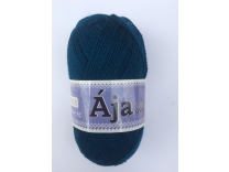 AKCE - Pletací příze AJA 1101 - 50g  tmavě modrozelená (skladem poslední 2 klubka)
