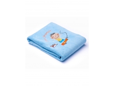 Dětská deka Sensillo Děti 75x100 cm - Modrá - dvouvrstvá